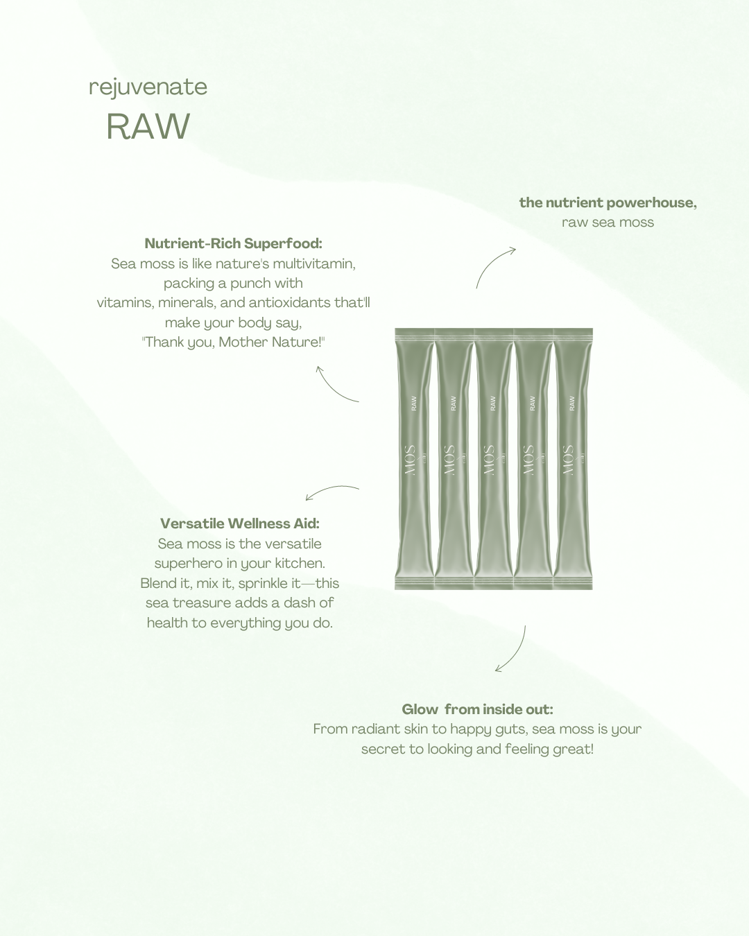 SEA MOSS RAW - Mos x Daily